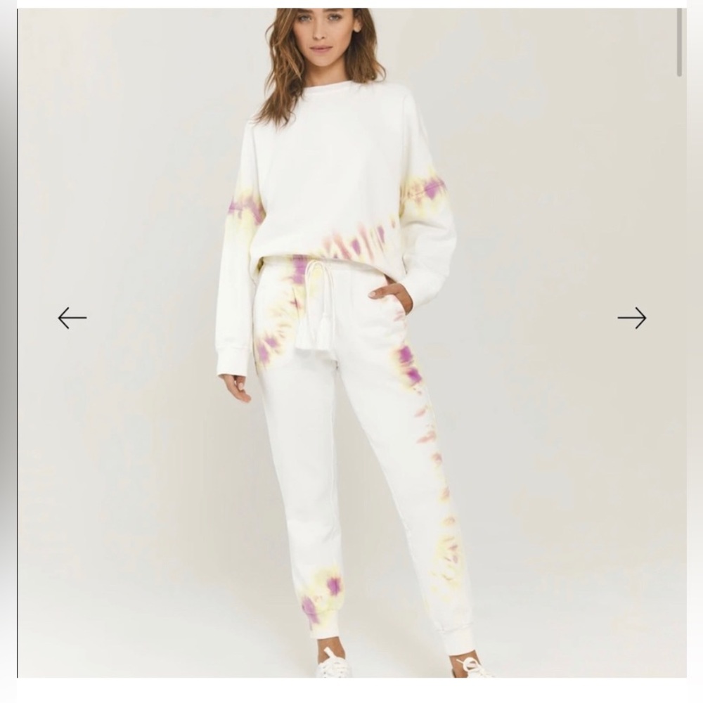 Something Navy Tie Dye Sweat Set